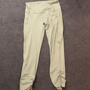 Pale blue active leggings